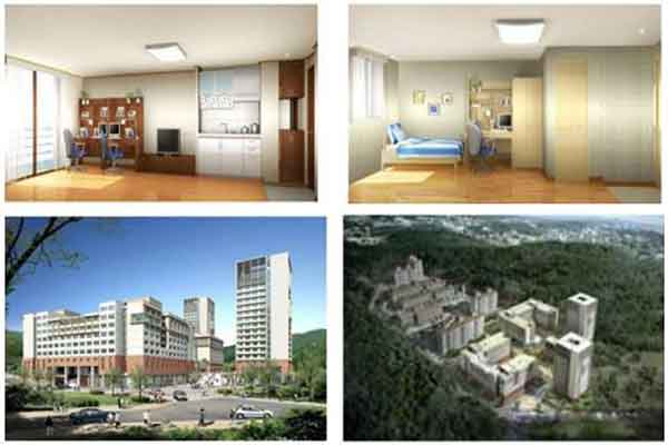 ký túc xá Đại học Chungnam