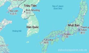 Bản đồ Hàn Quốc