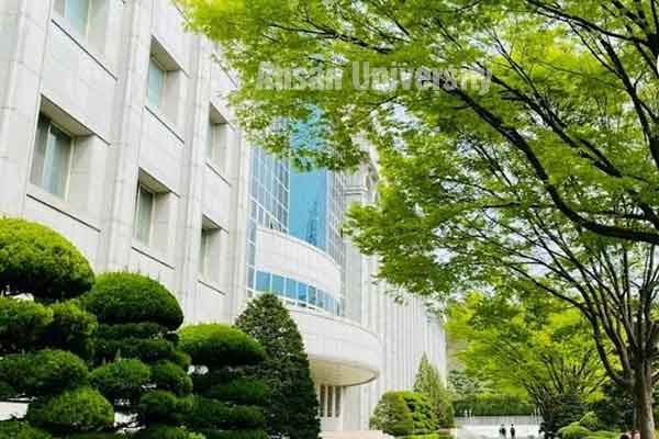 khuôn viên trường Đại học Ansan 