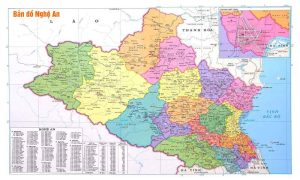 Bản đồ tỉnh Nghệ An