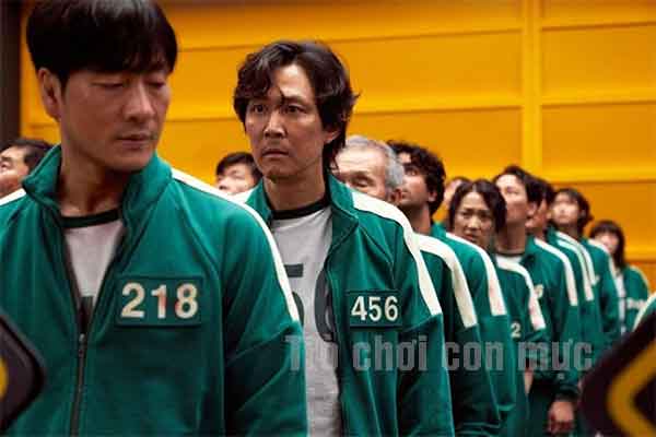 Lời bài hát Trò chơi con mực bằng tiếng Hàn